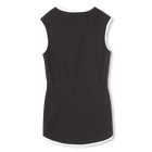 Vestido sem mangas com bolsos KARL LAGERFELD KIDS 
                    GIRL
