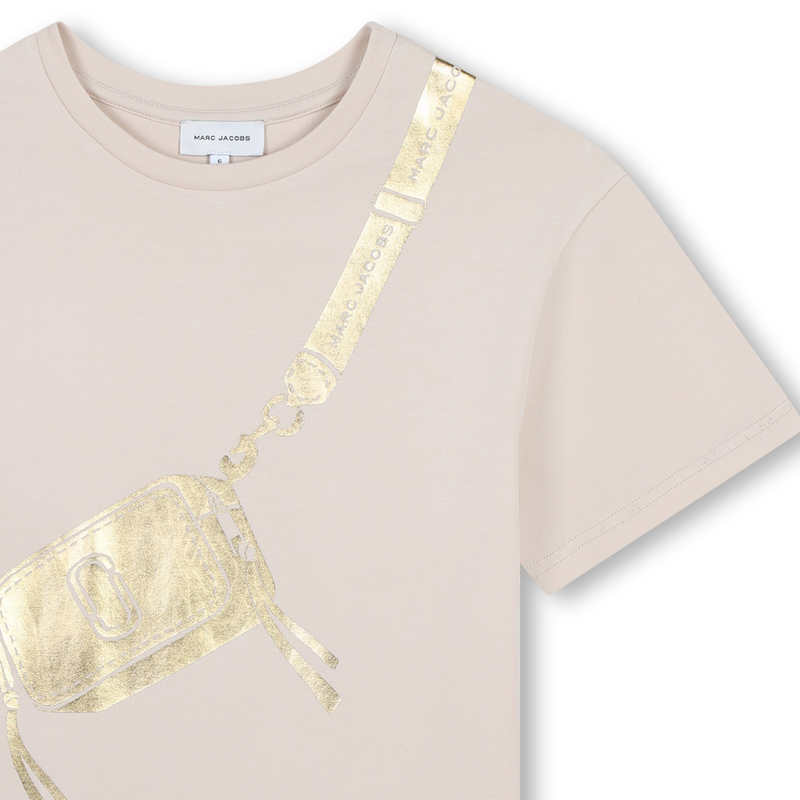 Vestido-T-shirt de manga curta MARC JACOBS 
                        GIRL