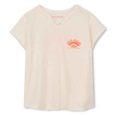 T-SHIRT DE MANGA CURTA ZADIG & VOLTAIRE GIRL
