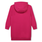 Vestido em molet&atilde;o com bolso HUGO 
                    GIRL