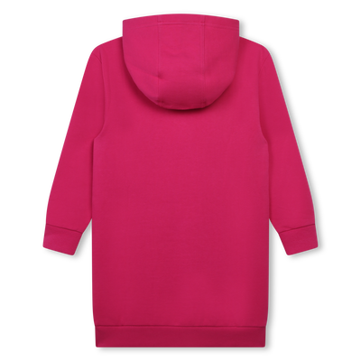 Vestido em molet&atilde;o com bolso HUGO GIRL