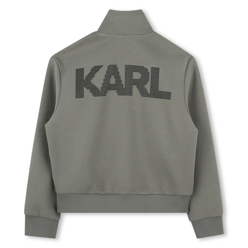 Cardig&atilde; de jogging KARL LAGERFELD KIDS 
                        BOY