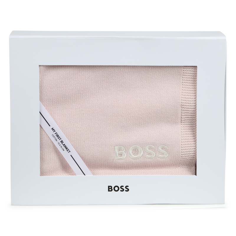 Knitted Blanket BOSS 
                    UNISEX
