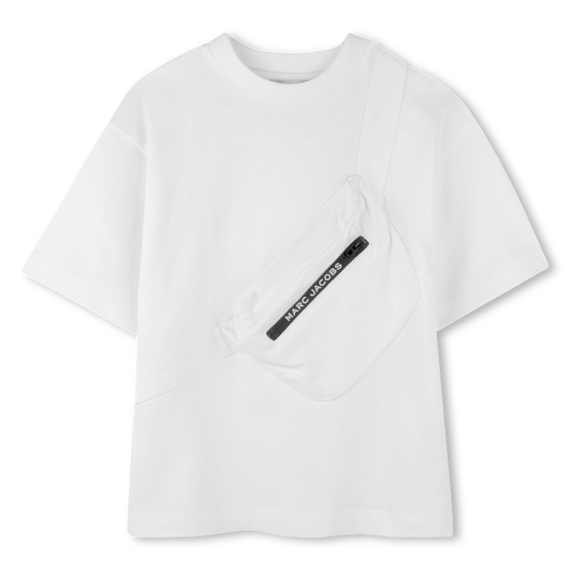 T-shirt algod&atilde;o com estampado MARC JACOBS 
                        BOY