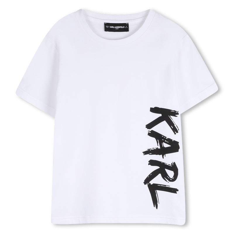 T-SHIRT DE MANGA CURTA KARL LAGERFELD KIDS 
                        BOY