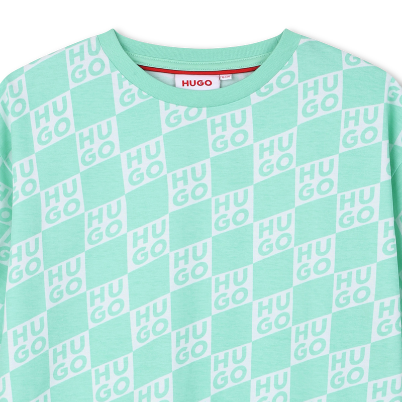 T-SHIRT DE MANGA CURTA HUGO 
                        BOY