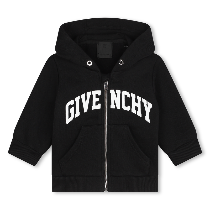 Cardigã de moletão com capuz GIVENCHY 
                    BOY