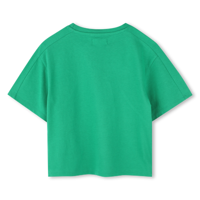 T-shirt com aberturas DKNY GIRL