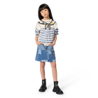 Saia de denim MARC JACOBS 
                    GIRL