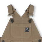 Jardineiras de algod&atilde;o com bolsos aplicados TIMBERLAND 
                    BOY