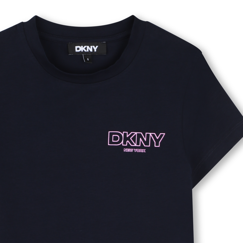 Camiseta de mangas curtas DKNY 
                        GIRL