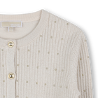 Cardig&atilde; de malha MICHAEL KORS 
                    GIRL