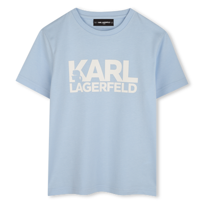 T-shirt de manga curta KARL LAGERFELD KIDS BOY