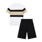 Polo + conjunto bermudas BOSS 
                    BOY