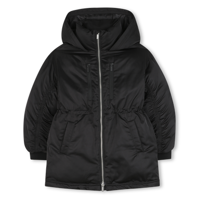 Parka com capuz repelente de água DKNY GIRL
