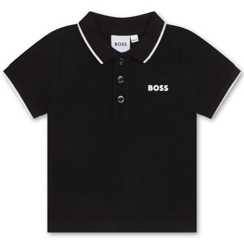 Polo de manga curta BOSS 
                        MENINO