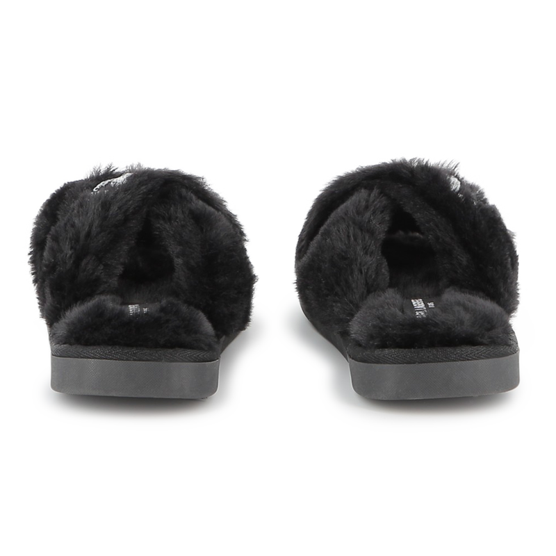 Chinelos com alças cruzadas KARL LAGERFELD KIDS 
                        GIRL