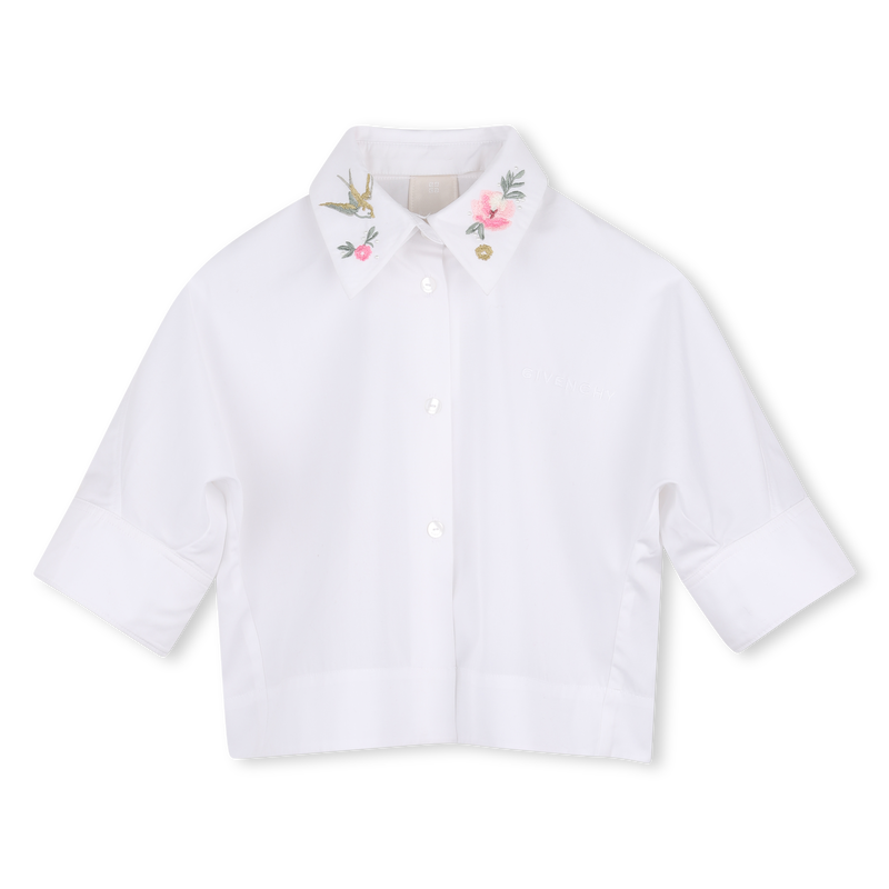 Camisa de mangas m&eacute;dias GIVENCHY 
                        MENINA