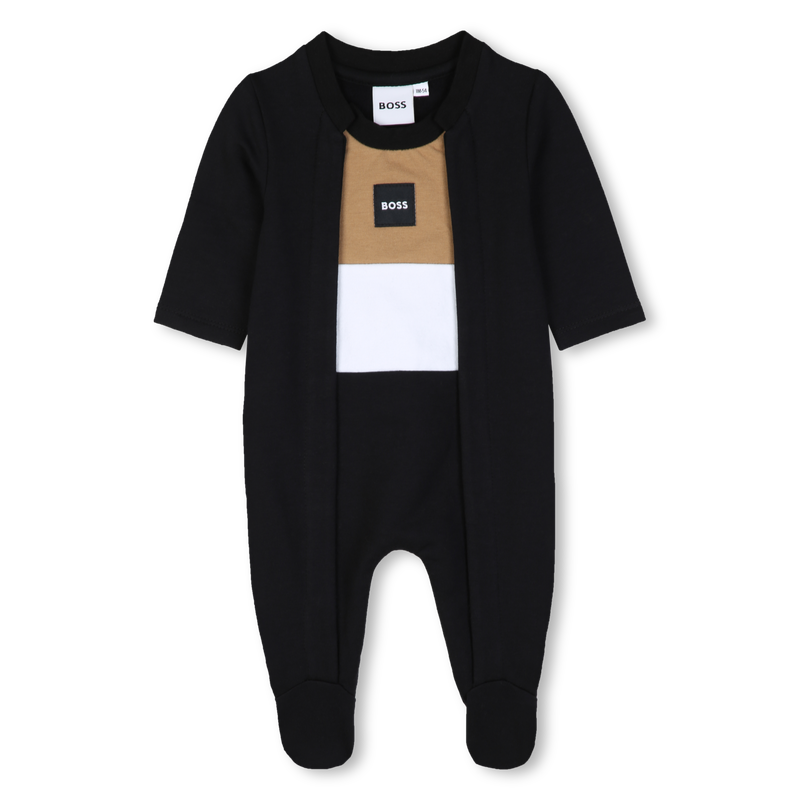 Conjunto de pijama, touca e babador BOSS 
                        MENINO