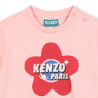 Vestido de manga curta KENZO KIDS 
                    GIRL