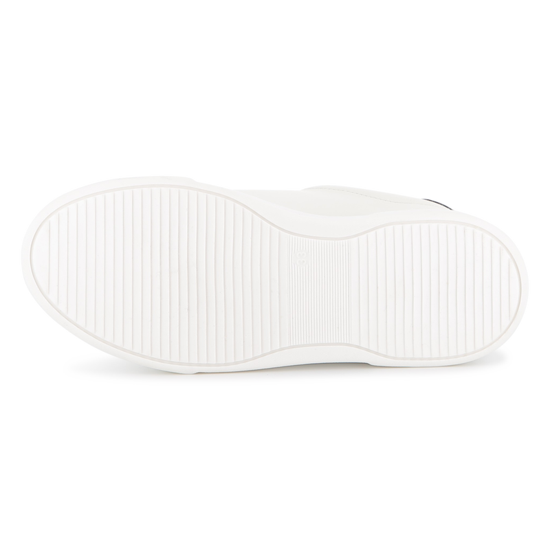 T&ecirc;nis de cano baixo com cadar&ccedil;o KARL LAGERFELD KIDS 
                        GIRL