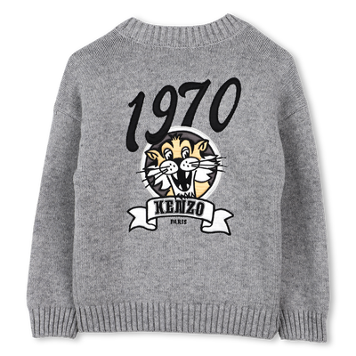 Cardigan de malha KENZO KIDS BOY