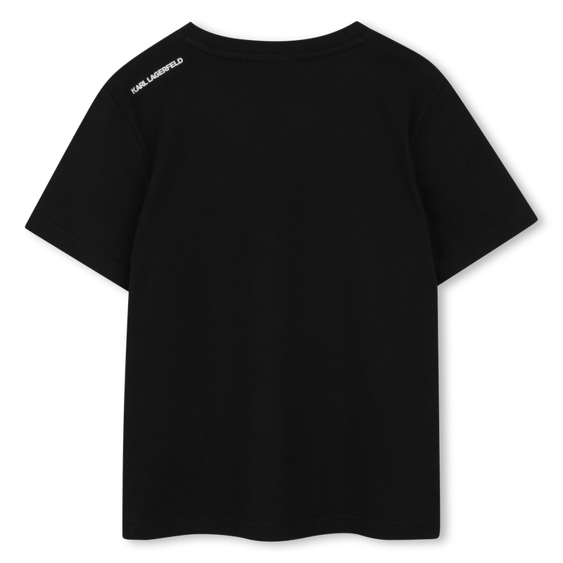 T-SHIRT DE MANGA CURTA KARL LAGERFELD KIDS 
                        BOY