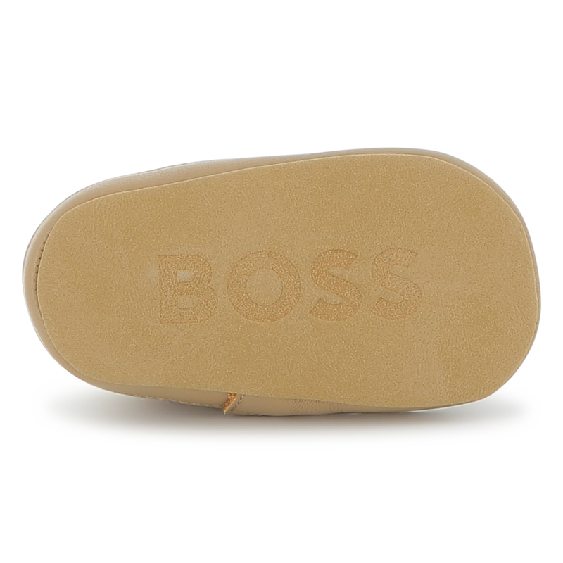 Chinelos de pele de carneiro macia BOSS 
                    UNISEX