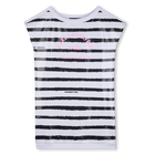 Vestido de manga curta KARL LAGERFELD KIDS 
                    MENINA