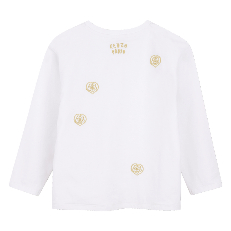 Camiseta de manga longa KENZO KIDS 
                        MENINA