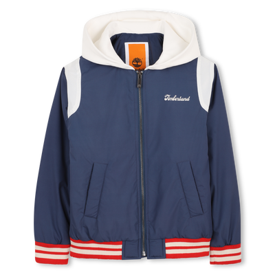 CASACO COM CAPUZ DE LÃ TIMBERLAND BOY