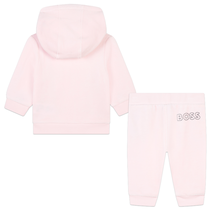 Conjunto de jogging de veludo BOSS 
                        GIRL