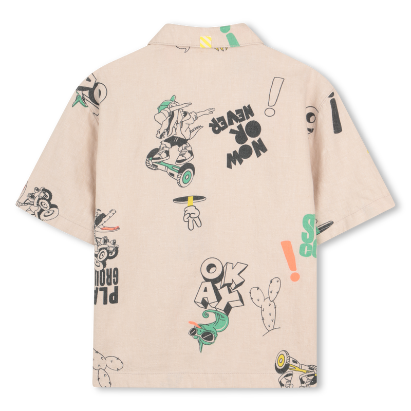 CAMISA DE MANGA CURTA BILLIEBLUSH 
                        BOY