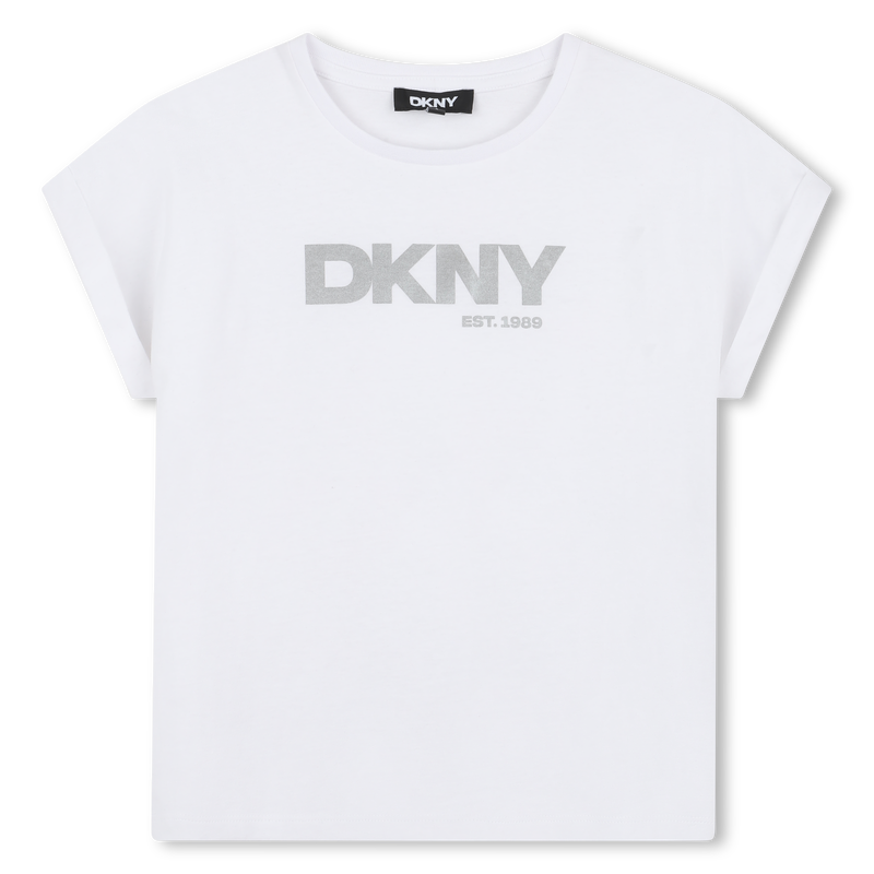 T-SHIRT MANGAS CURTAS DKNY 
                        GIRL