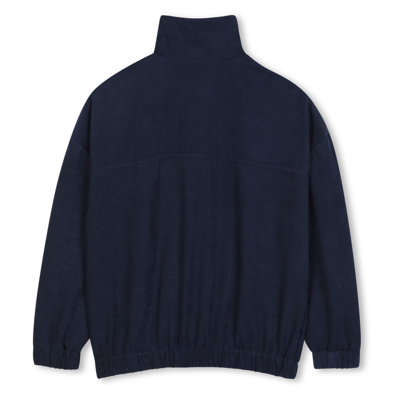 Cardigan em satim ondulado BOSS 
                        BOY