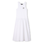 Vestido de cavas em algod&atilde;o DKNY 
                    GIRL
