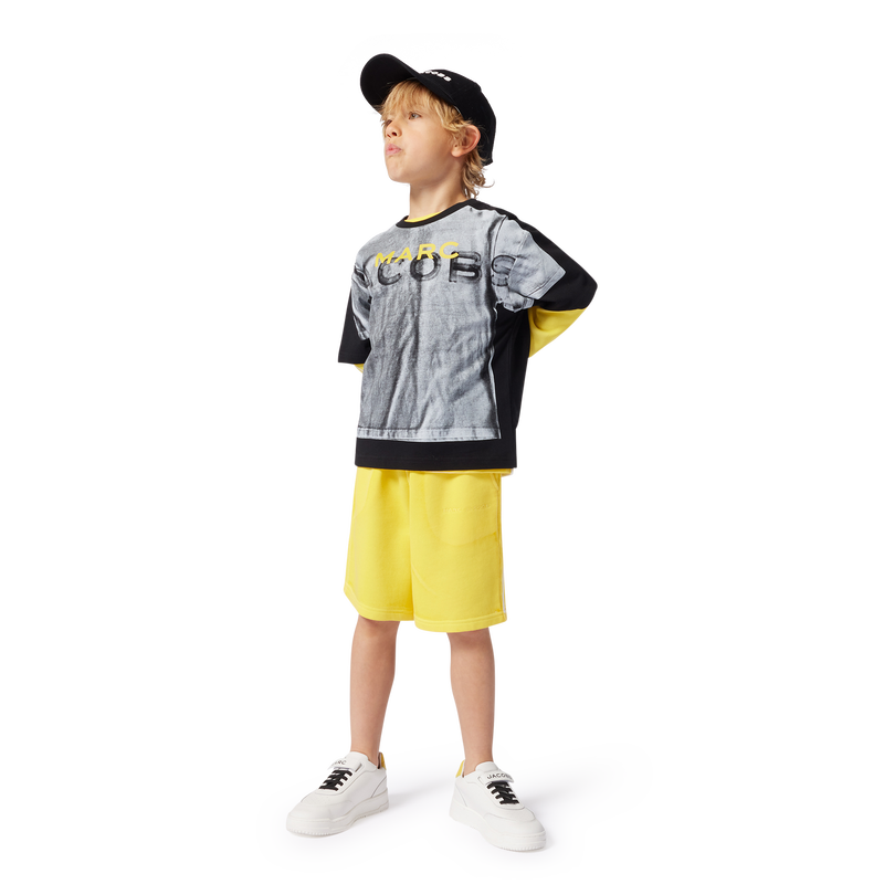 T-shirt com trompe-l'oeil MARC JACOBS 
                        BOY