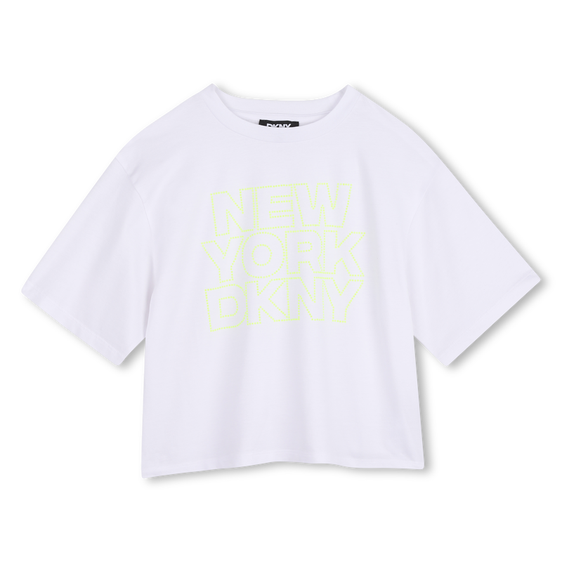 Camiseta de mangas curtas DKNY 
                        GIRL