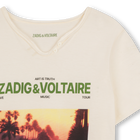 T-shirt de manga curta ZADIG & VOLTAIRE 
                    MENINO