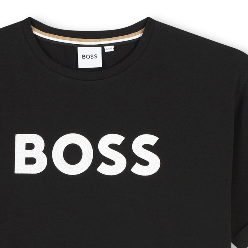 T-shirt de manga curta BOSS 
                        GIRL