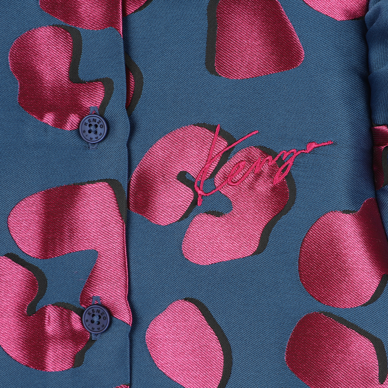 Blusa com pregas KENZO KIDS 
                        GIRL