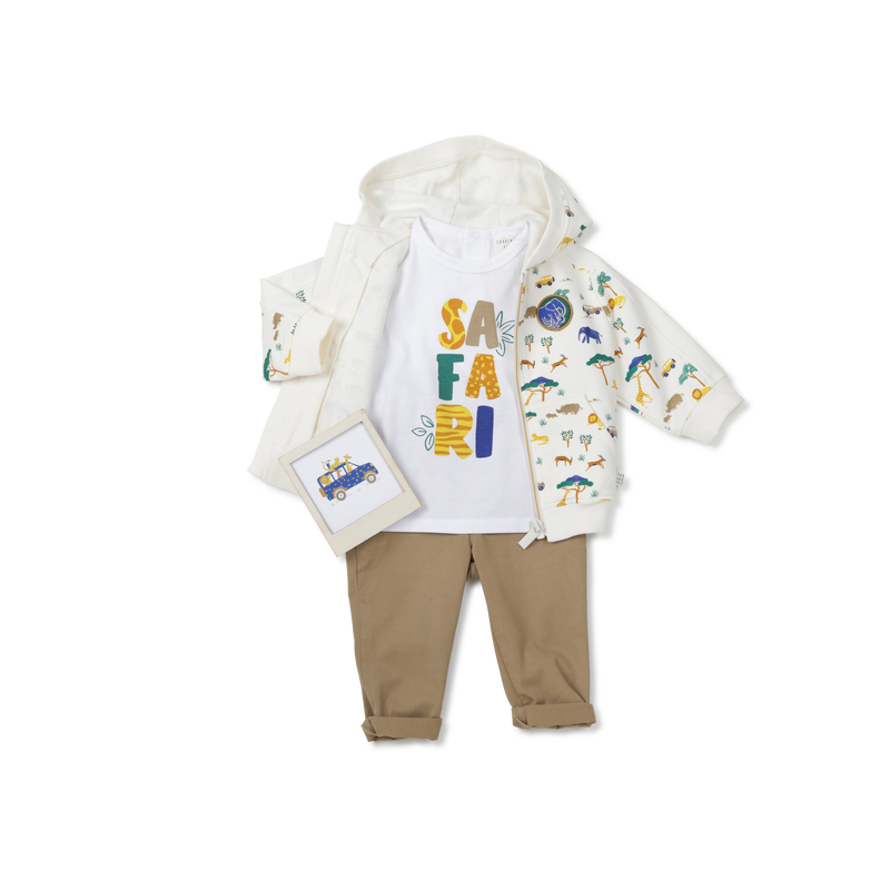 T-shirt estampada em algodão CARREMENT BEAU 
                    BOY