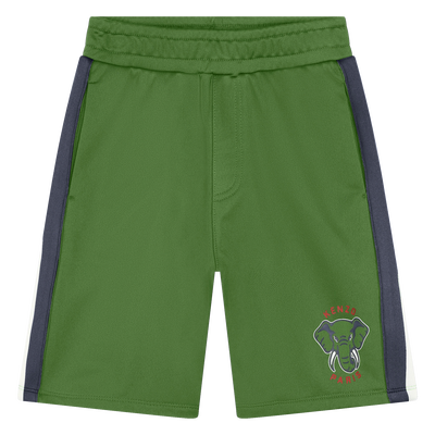 Bermudas com cintura el&aacute;stica KENZO KIDS UNISEX