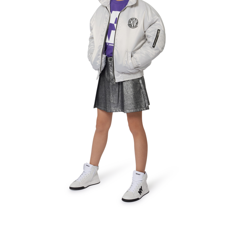 Gorro de malha com dobra DKNY 
                        GIRL