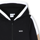 Cardigan  com capuz BOSS 
                    MENINO