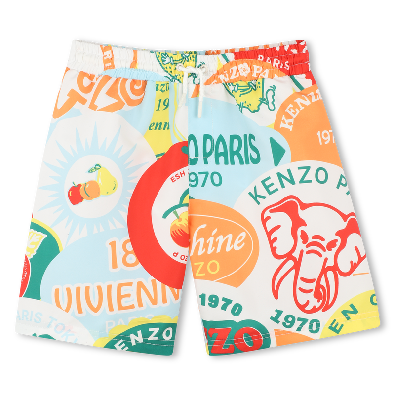 Cal&ccedil;&otilde;es de banho estampados KENZO KIDS 
                        BOY