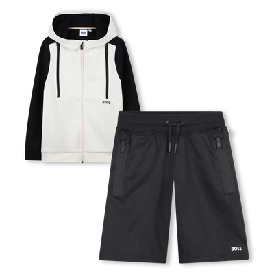 Conjunto cardig&atilde; e cal&ccedil;&otilde;es BOSS BOY