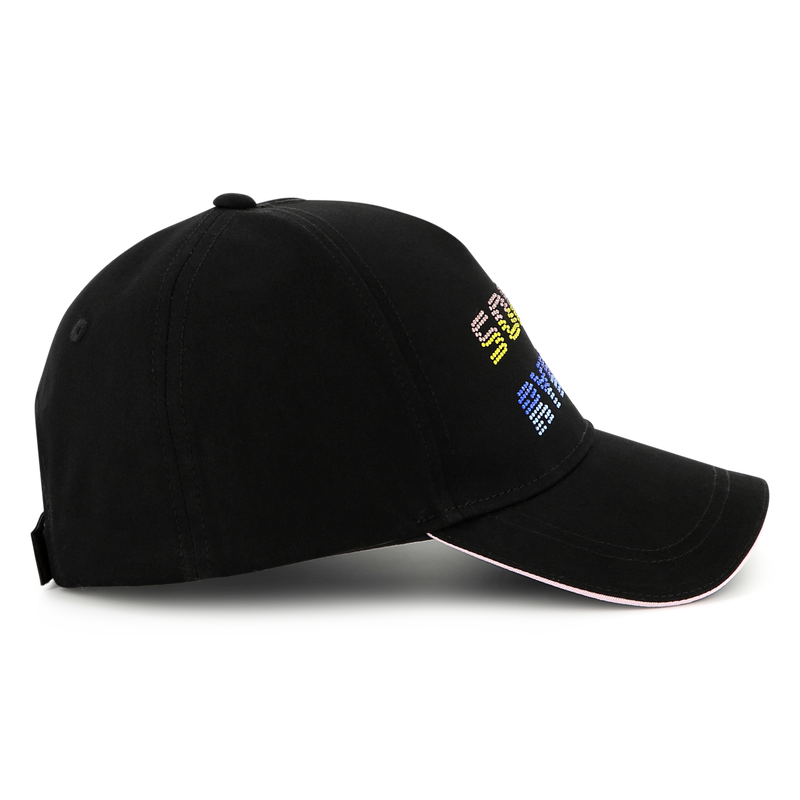 Bon&eacute; de algod&atilde;o com velcro SONIA RYKIEL 
                        GIRL