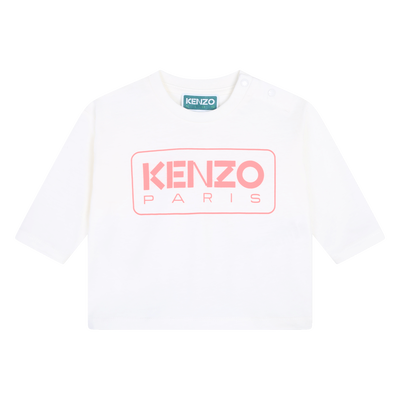 T-shirt de manga comprida KENZO KIDS GIRL