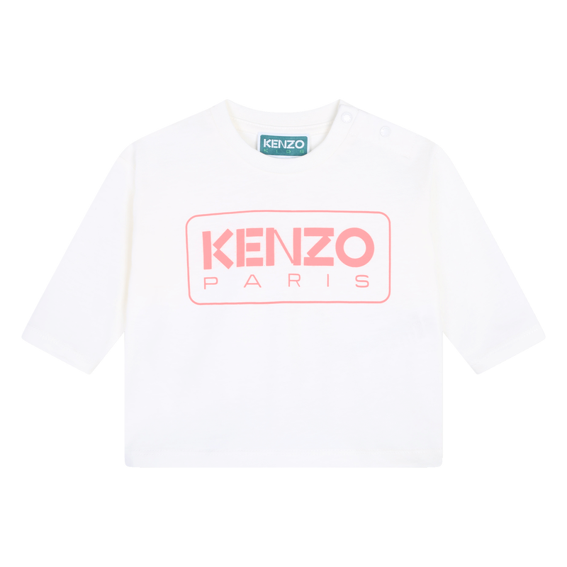 T-shirt de manga comprida KENZO KIDS 
                        GIRL